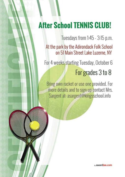 join our tennis club this back-to-school season! perfect for all ages and skill levels, our programs are designed to improve your game while making new friends. sign up now for exciting classes, tournaments, and a fun, athletic community!